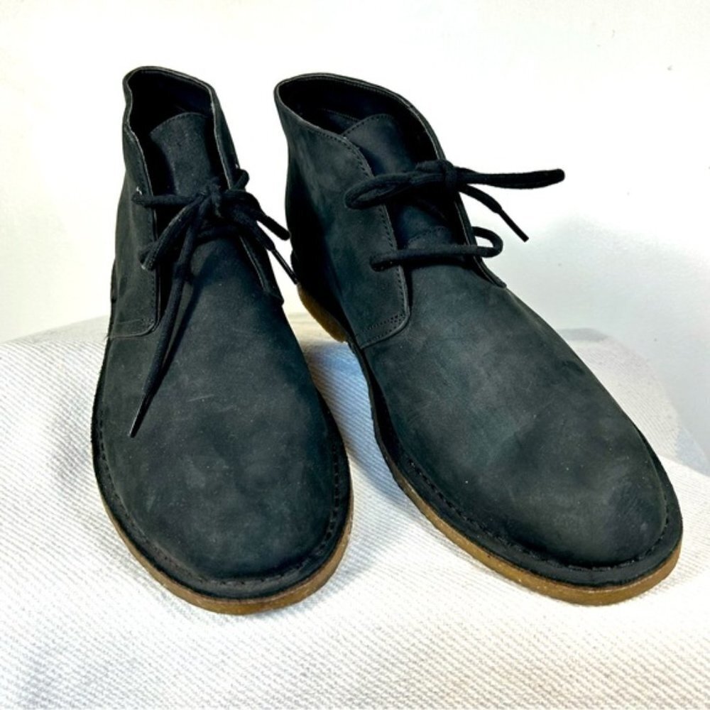 UGG Australia ENERO Men's NEW Leighton Chukka Boots in Black- Size 11 - Picture 4 of 13